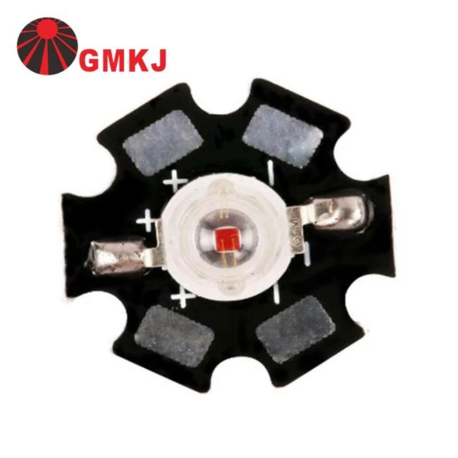 3w High Power Smd Led Blue With Star Heat Umivaonik